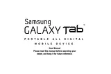 Samsung Galaxy Tab 7.0 Manuel D’Utilisation