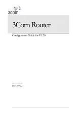 3com 3012 User Manual