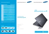 Samsung NP900X3E NP900X3E-A04UK Merkblatt