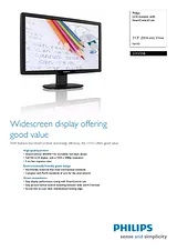 Philips LCD monitor with SmartControl Lite 221V2SB 221V2SB/10 プリント