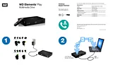 Western Digital WD Elements Play Multimedia Drive 4779-705045 Guide D’Installation Rapide