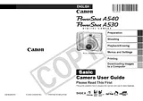Canon PowerShot A530 Betriebsanweisung