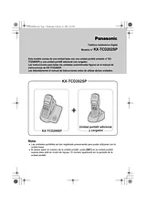 Panasonic KXTCD202SP Guida Al Funzionamento