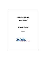 ZyXEL Communications 841-25 Manual De Usuario