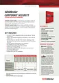 Bitdefender Corporate Security, 5-24u, 3Y AL1285300A Dépliant