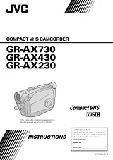 JVC GR-AX230 User Guide
