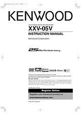 Kenwood XXV-05V ユーザーズマニュアル