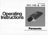 Panasonic wv-144 User Manual