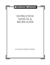 Breadman Breadmaker Instruction Manual