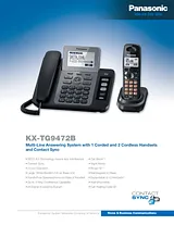 Panasonic KX-TG9472 Leaflet