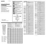 Sony RM-VL700T User Manual