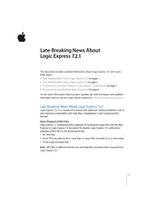 Apple logic express 7.2 Manual