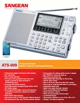 Sangean Electronics ATS909 Leaflet