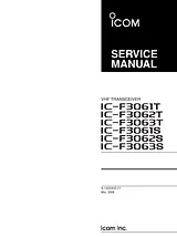 ICOM IC-F3063S 用户手册