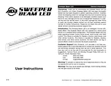 Adj LED bar No. of LEDs: 8 Sweeper Beam 1237000061 Ficha De Dados