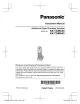 Panasonic KXTGMA45 Guía De Operación