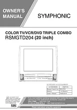 Symphonic MGTD204 Manual De Usuario