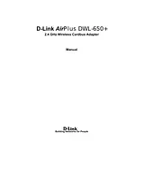 D-Link DWL-650 User Manual