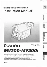 Canon MV 200 Manual De Usuario
