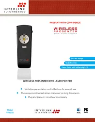 Interlink Wireless VP4550 产品宣传页
