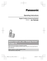 Panasonic KXTGE220E Руководство По Работе