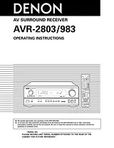 Denon AVR-983 Manuel D’Utilisation