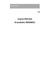 Arexx PRO-CO2 Professional Co2 Sensor PRO-CO2 Manuel D’Utilisation