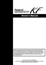 Roland KF-7 Manuale Proprietario