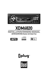 Dual XDM6820 Manual Do Utilizador