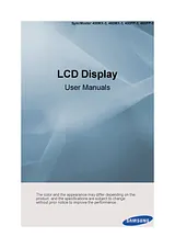 Samsung 320MXN-3 LH32HBSLBCEN User Manual
