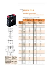 Mbs ASK51.4 1000/5A Transformer ASK 51.4 16076 Datenbogen