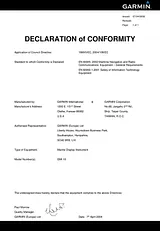 Garmin GNX 120 7_inch Declaration Of Conformity