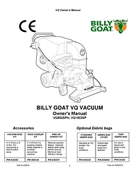 Billy Goat VQ1002SP Manuale Utente