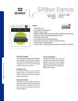 QLogic SANbox 1404 SB1404-10AS Prospecto