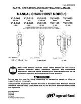 Ingersoll-Rand VL2-050 Manuale Utente