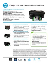 HP 7610 CR769A#A80 Leaflet
