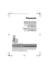 Panasonic KXTG6621SL Bedienungsanleitung