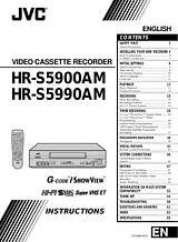 JVC HR-S5900AM Benutzerhandbuch