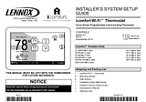 Lennox International Inc. iComfort Wifi Thermostat Manuale Utente