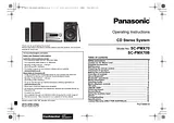 Panasonic SC-PMX70B Manuale Utente