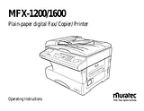 Muratec MFX-1200 User Manual