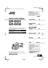JVC GR-D230 지침 매뉴얼