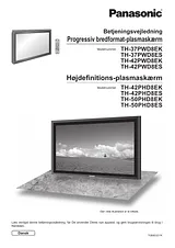 Panasonic TH50PHD8ES 작동 가이드