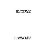 Epson EMP-821 User Manual