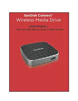 Sandisk USB smartphone/tablet extra memory Connect$ Wireless Media Drive 32 GB USB 2.0, WLAN 802.11 b/g/n SDWS1-032GB-E57 User Manual