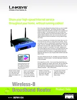 Linksys Wireless-B Broadband Router BEFW11S4-EU Fascicule
