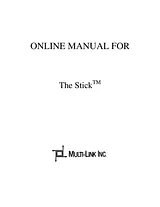 Multi-link Stick Manual Do Utilizador