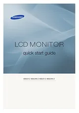 Samsung 400UXN-2 Manual Do Utilizador