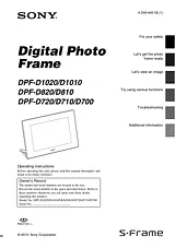 Sony DPFD720 Manual Do Utilizador
