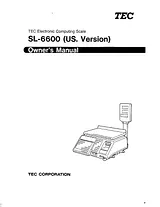 Toshiba SL-6600 Manuel D’Utilisation
